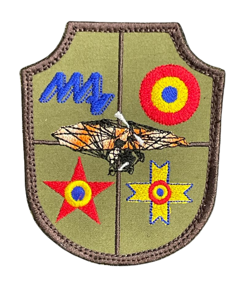 EMBLEMA MUZEUL MILITAR DE AVIATIE PT. TINUTA COMBAT