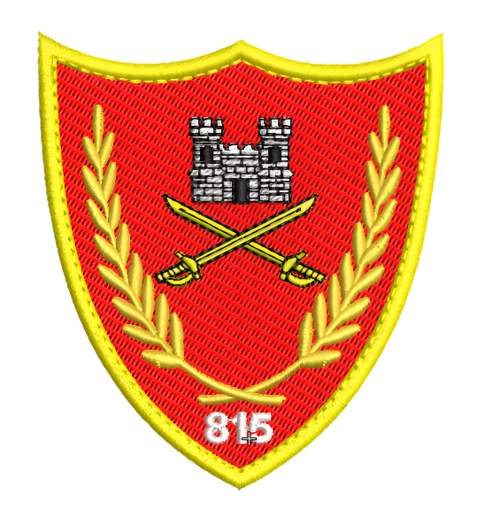 EMBLEMA BATALION 815 pentru tinuta de oras