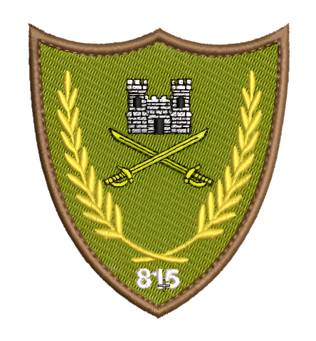 EMBLEMA BATALION 815 pentru tinuta combat