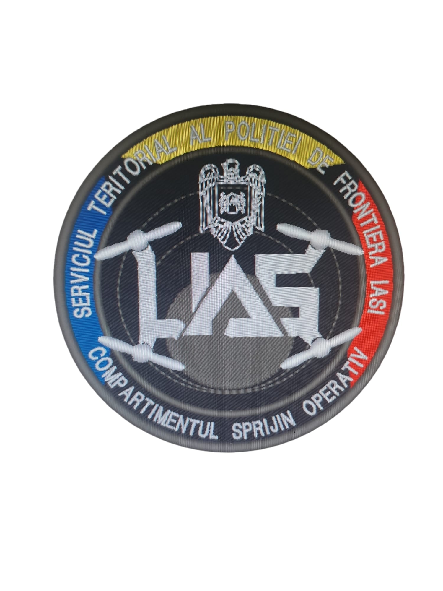 EMBLEMA DRONE UAS (Serviciul Teritorial Al Politiei De Frontiera Iasi)