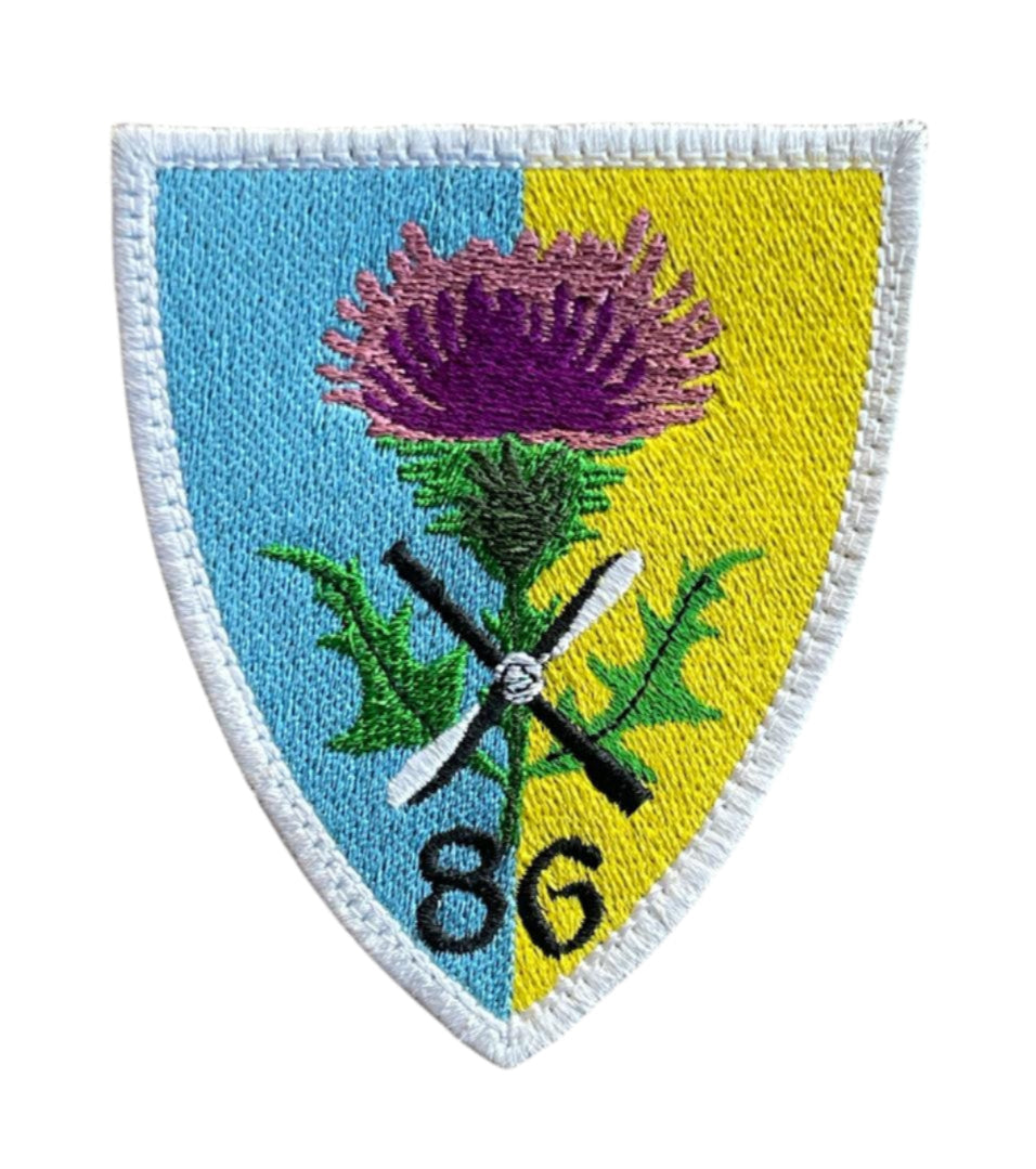 EMBLEMA BAZA AERIANA 86 PENTRU TINUTA DE ORAS