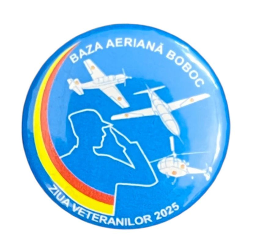 INSIGNA ZIUA VETERNILOR 2025 BAZA AERIANA BOBOC