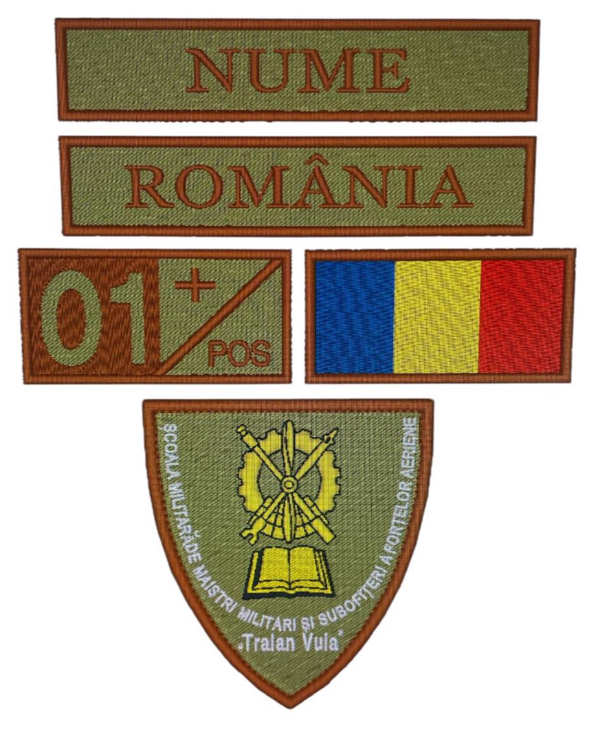 SET COMPLET ECUSOANE SI EMBLEMA SMMMSFA