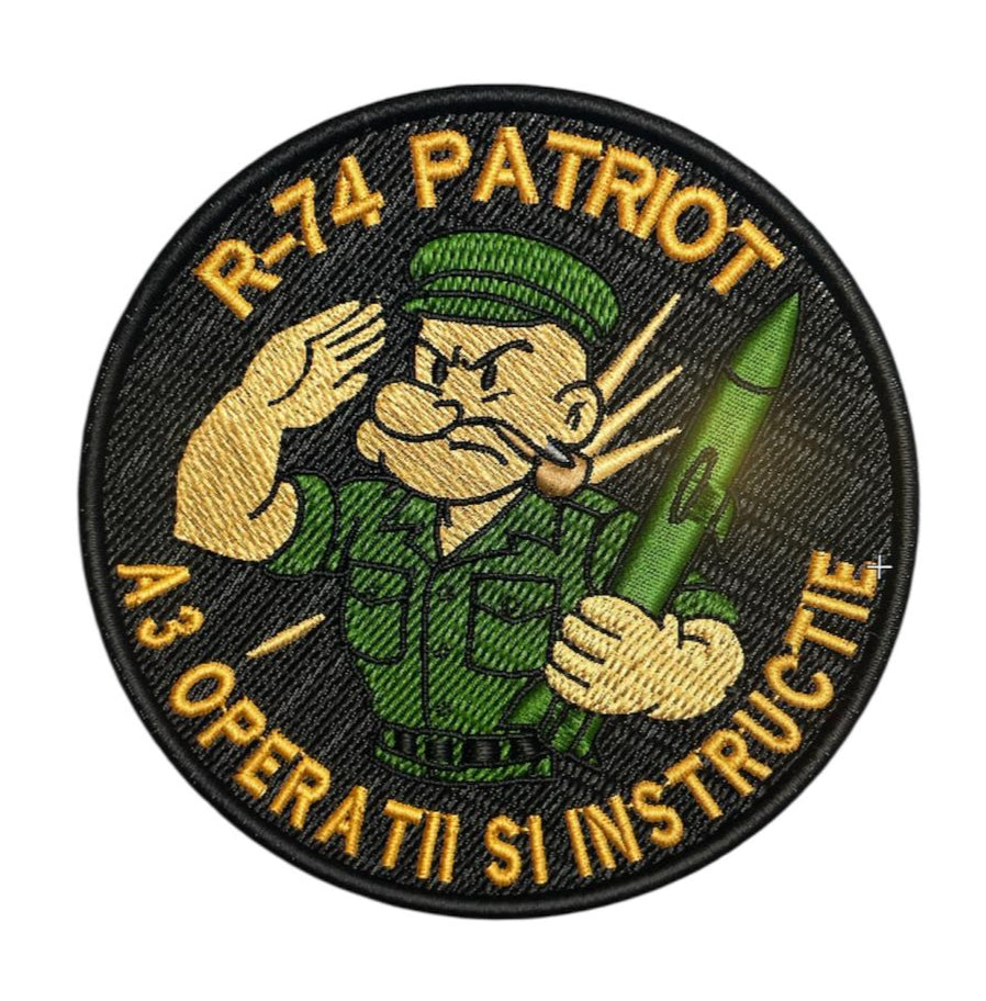 EMBLEMA PATCH BRODAT R-74-PATRIOT