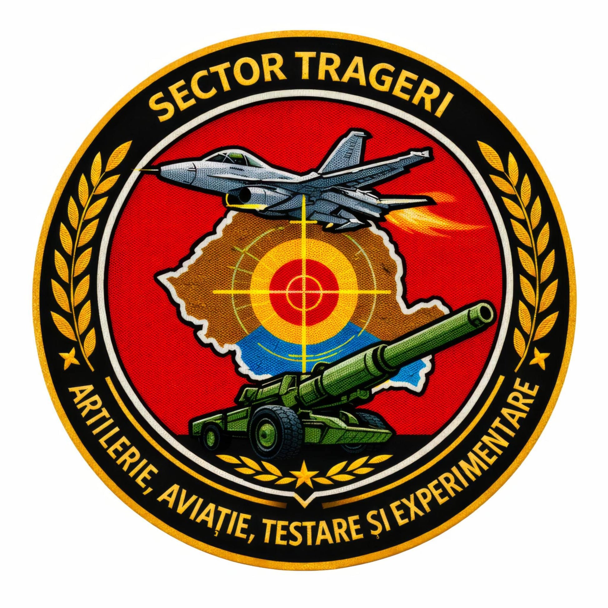 SECTOR TRAGERI PATCH IMPRIMAT DTF